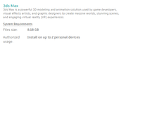 Load image into Gallery viewer, Autodesk 3DS MAX 2020 serial key for 3 years