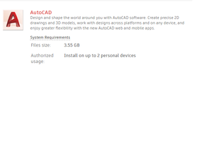 Autodesk Autocad 2020 serial key for 3 years Use it on upto 2 devices